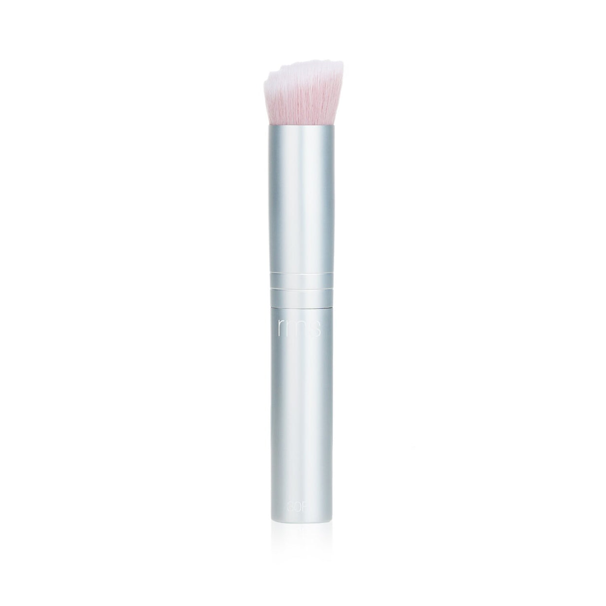 RMS Beauty Skin2skin Foundation Brush designed for flawless foundation application with unique bristle lengths for even blending.