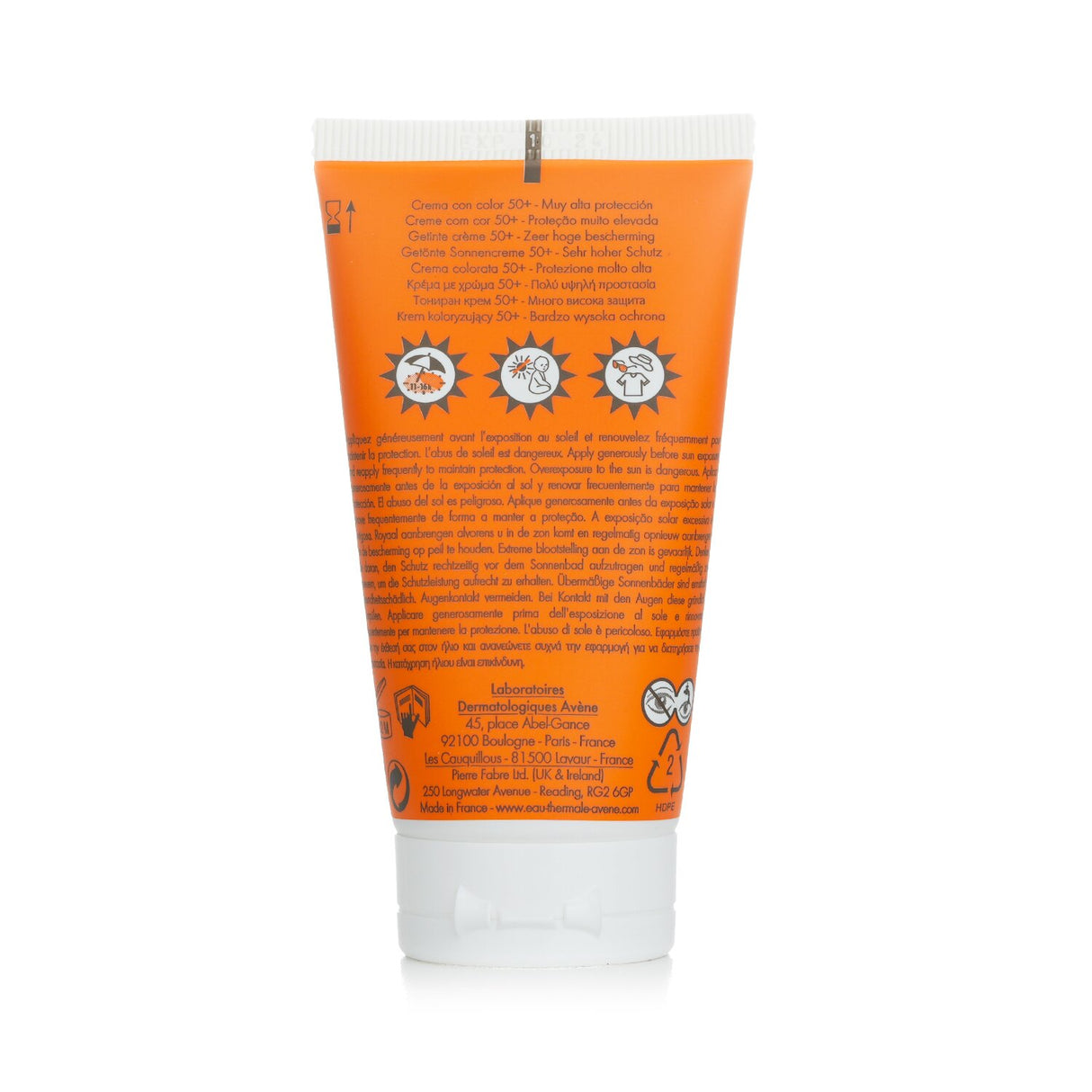 Avene - Very High Protection Tinted Cream SPF50+ - For Dry Sensitive Skin  - 50m