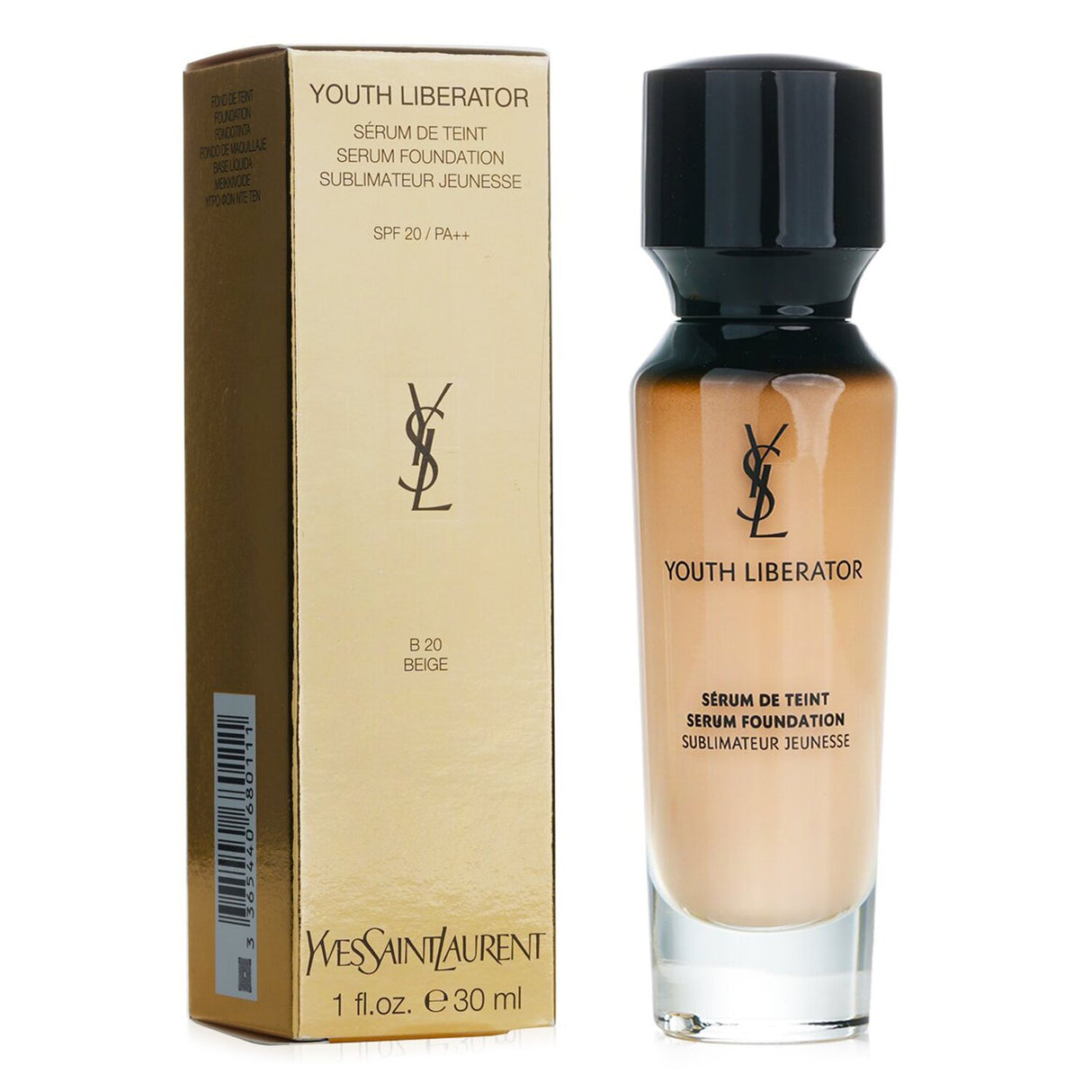 Yves Saint Laurent - Youth Liberator Serum Foundation SPF 20 - # B20 Beige  - 30