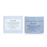 Overnight calming mask with floral extracts to soothe sensitivity and enhance skin radiance, perfect for sensitive skin.