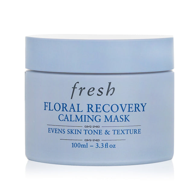 Overnight calming face mask with floral extracts, enriched with Vitamin C and squalane for soothing sensitive skin.