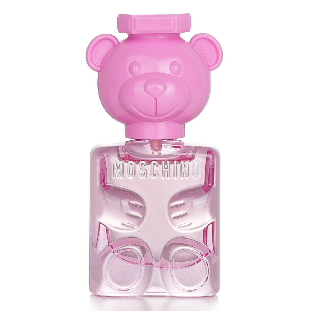 Moschino Toy 2 Bubble Gum Eau De Toilette Spray, 5ml, a playful floral fruity fragrance for young women, perfect for casual wear.