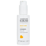 Nourishing body oil for dry skin with organic jojoba, argan, and macadamia, infused with a sensual oriental fragrance.