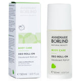 Annemarie Borlind Body Care Deo Roll-On with organic aloe vera and bamboo, providing refreshing, natural odor protection in 50ml.