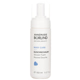 Luxurious shower foam for normal to dry skin, enriched with plant extracts and hyaluronic acid for deep hydration.