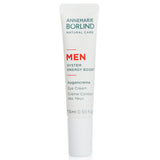 Cooling men's eye cream with taurine and juniper extract to reduce puffiness, firm skin, and refresh the eye area.