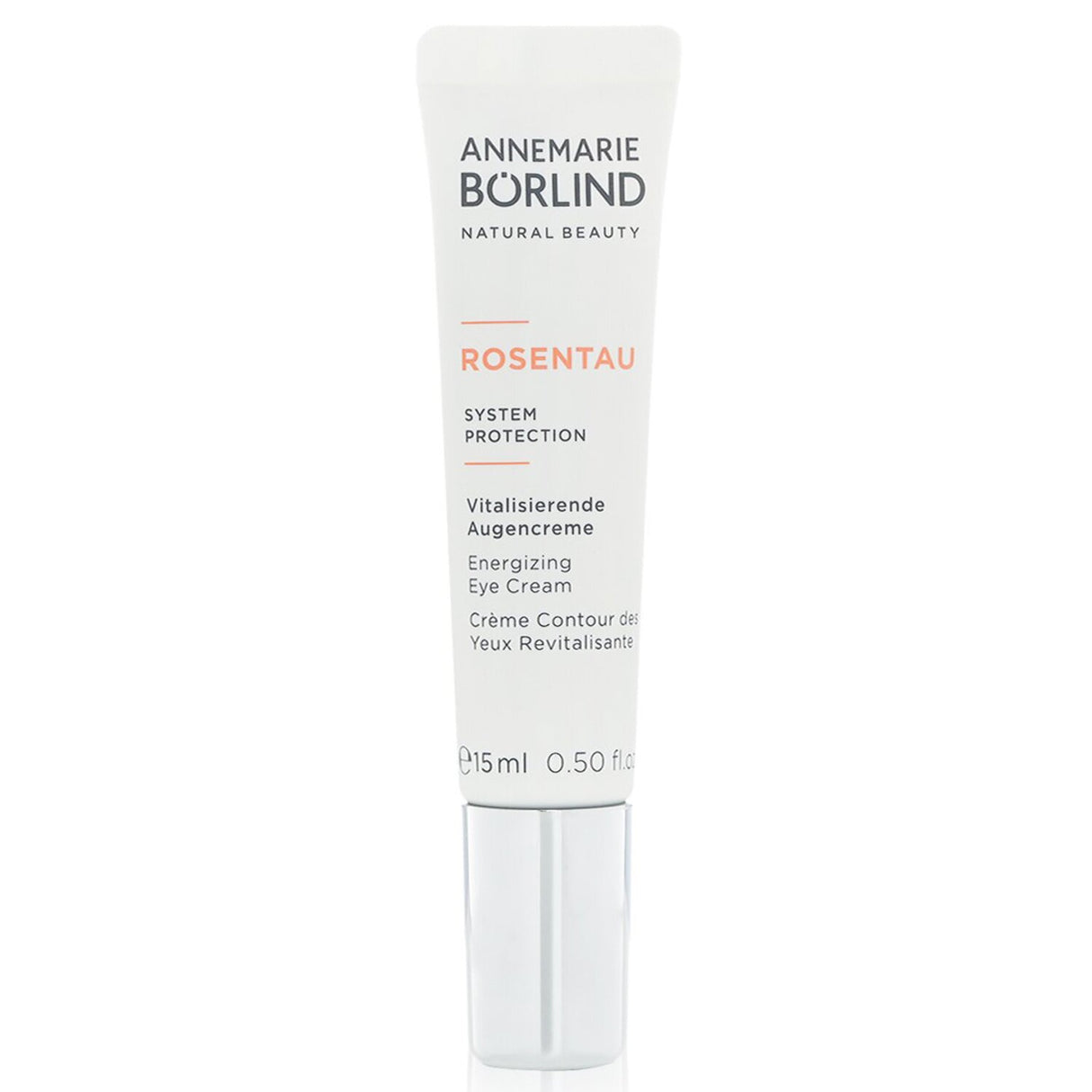 Vegan energizing eye cream with Alpenrose extract and Himalayan cherry oil for firmer, hydrated, and youthful-looking skin.