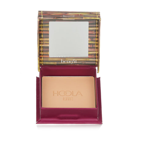 Benefit Hoola Light Matte Bronzer #Hoola Lite in 8g, a finely milled bronzer for fair skin offering a soft matte finish and portable mirror.