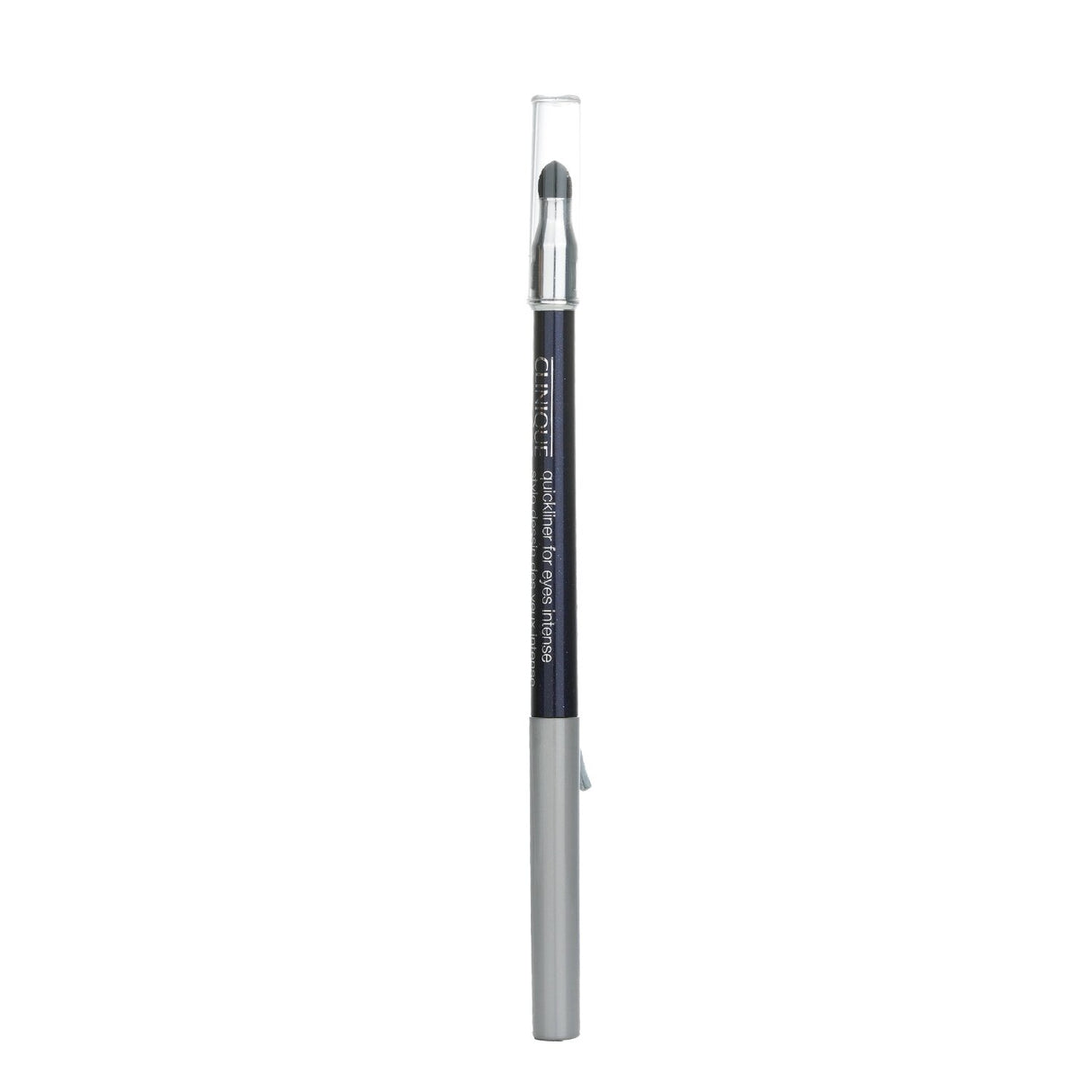 Clinique Quickliner for Eyes Intense in #02 Intense Plum, a long-lasting automatic eyeliner with a smudge tool for perfect eye looks.