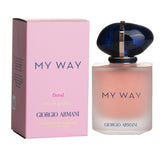 Giorgio Armani My Way Floral Eau De Parfum 50ml, a luxurious floral woody scent for women with notes of bergamot and jasmine.