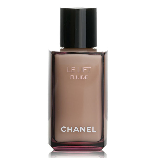 Chanel Le Lift Fluide 50ml, a multi-tasking facial fluid for firming, radiance, and a velvety makeup base.