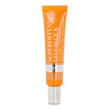 Clinique Superdefense City Block SPF 50 sunscreen in a 40ml bottle, provides all-day UV protection for all skin types.