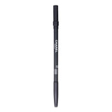 Chanel Le Crayon Yeux #69 in gray, enhancing eyes with a precise matte line; includes built-in sharpener for convenience.