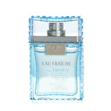 Versace Eau Fraiche Miniature 5ml: a refreshing men's fragrance with notes of lemon, sage, and musk, perfect for daytime wear.