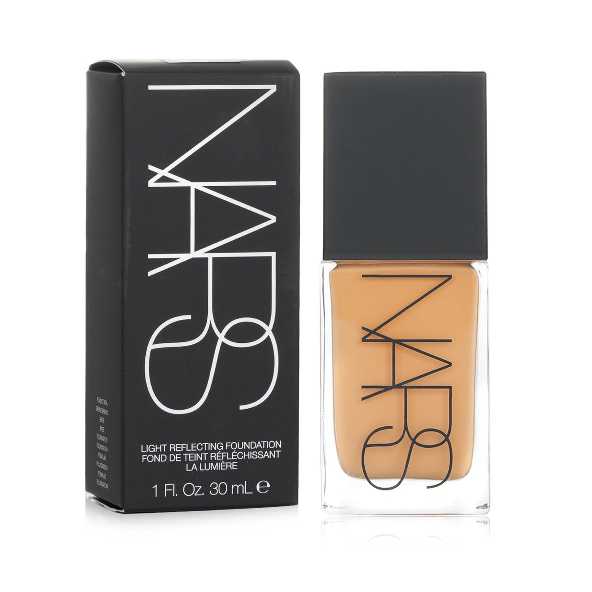 NARS Light Reflecting Foundation in Valencia offers a featherlight, vegan formula with buildable coverage for radiant skin.