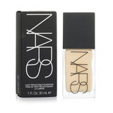 NARS Light Reflecting Foundation in Gobi (Light 3) offers a lightweight, vegan formula for a luminous, natural finish.