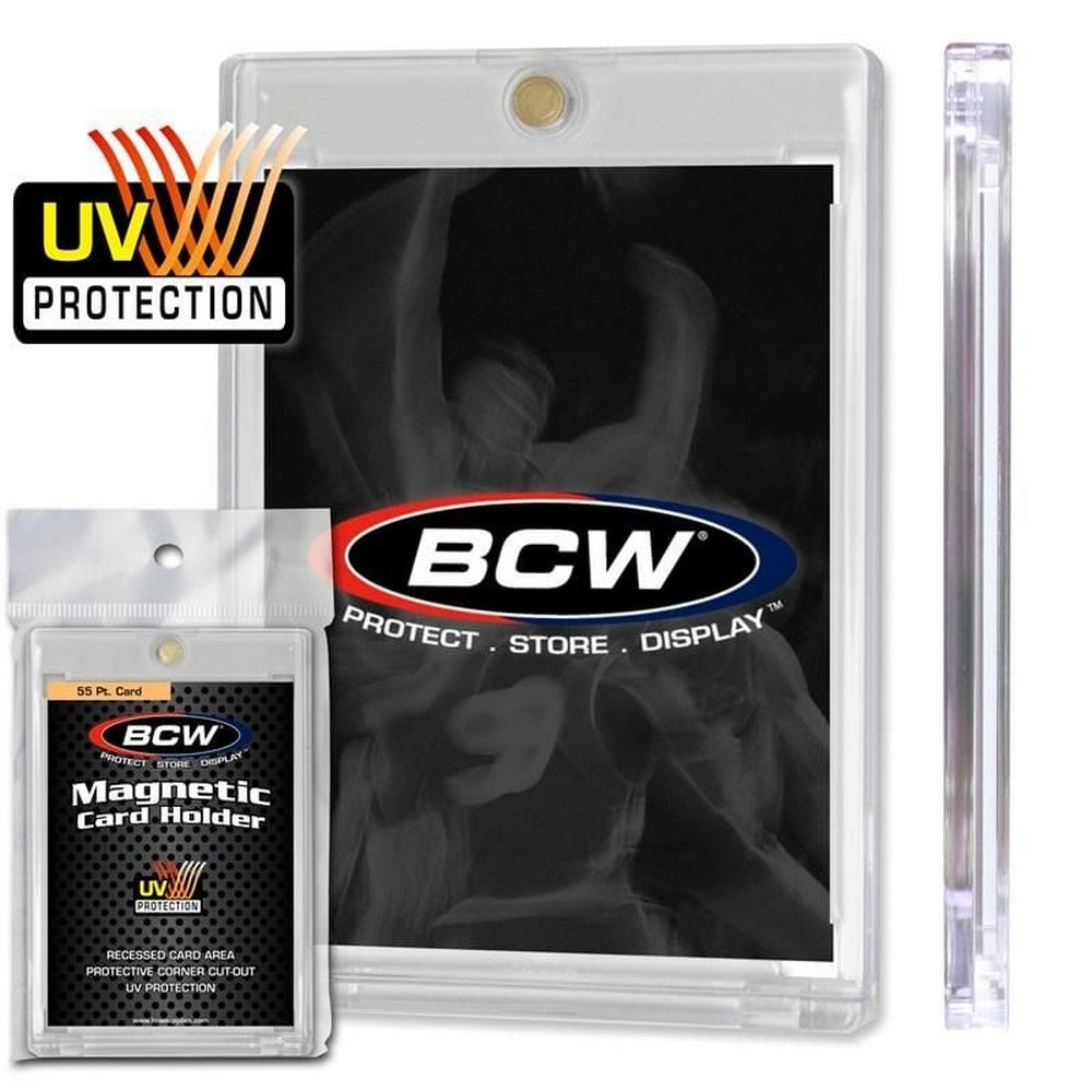 BCW - Card Holders - Magnetic Card Holder - 55 Pt - Gaming Accessory