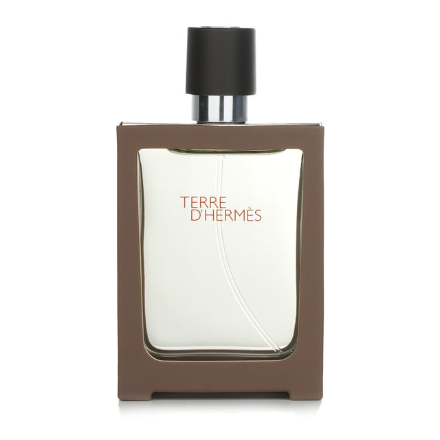 Hermes Terre D'Hermes Eau De Toilette Spray 30ml, a sophisticated blend of citrus, minerals, and earthy notes for men.