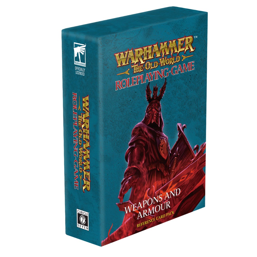 Warhammer the Old World Roleplaying Game Weapons and Armour Deck The
