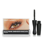 Mini MAC In Extreme Dimension Lash Mascara in #3D Black, enhancing volume, length, and curl with precise application.