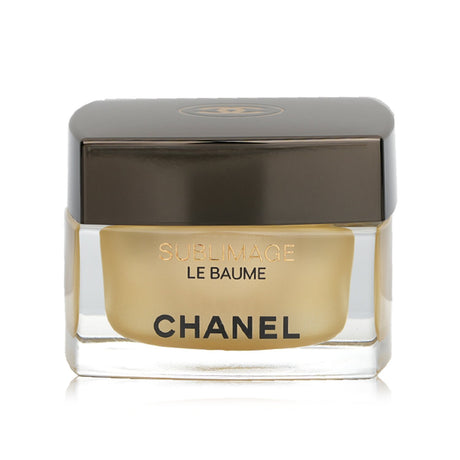 Chanel Sublimage Le Baume, a 50g regenerating facial balm for hydration and protection, featuring luxurious vanilla extracts.