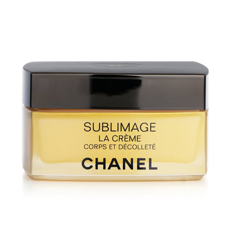 Luxurious Chanel body cream with Vanilla Planifolia for radiant, nourished skin; addresses aging and enhances texture.