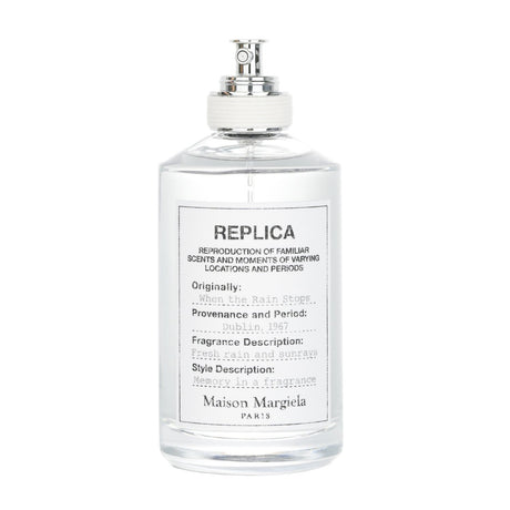 Maison Margiela Replica When The Rain Stops Eau De Toilette 100ml, floral aquatic fragrance evoking joy after rain.