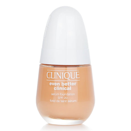 Clinique Even Better Clinical Serum Foundation SPF 20 in # CN 20 Fair, 30ml; waterproof, hydrating with buildable coverage.