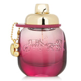 Coach Wild Rose Eau De Parfum Spray in a rosy glass bottle, featuring floral fruity notes for the free-spirited woman.