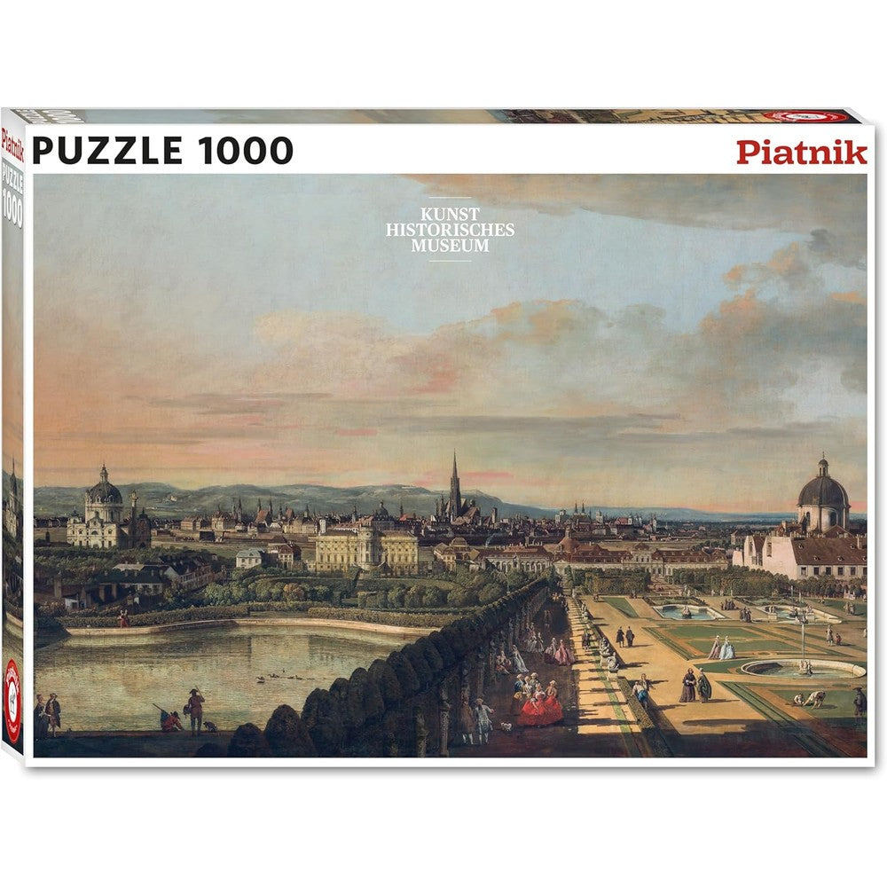 Puzzle - Piatnik - KHM Canaletto View of Vienna, 1000pcs