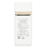 Radiant skincare primer with SPF38, enhances luminosity and clarity for a dewy finish while protecting against UV rays.