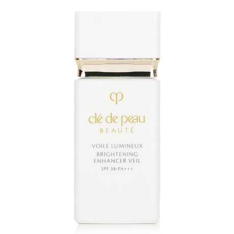 Luxurious 30ml brightening primer with SPF 38, enhances skin clarity, provides a dewy finish, and offers long-lasting moisture.