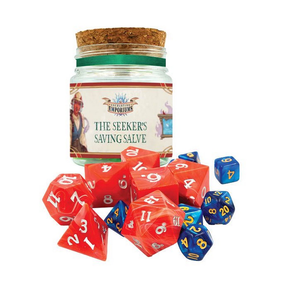 Enchanting Emporiums - Flavor of Fortune Dice Potion The Seeker's Saving Salve