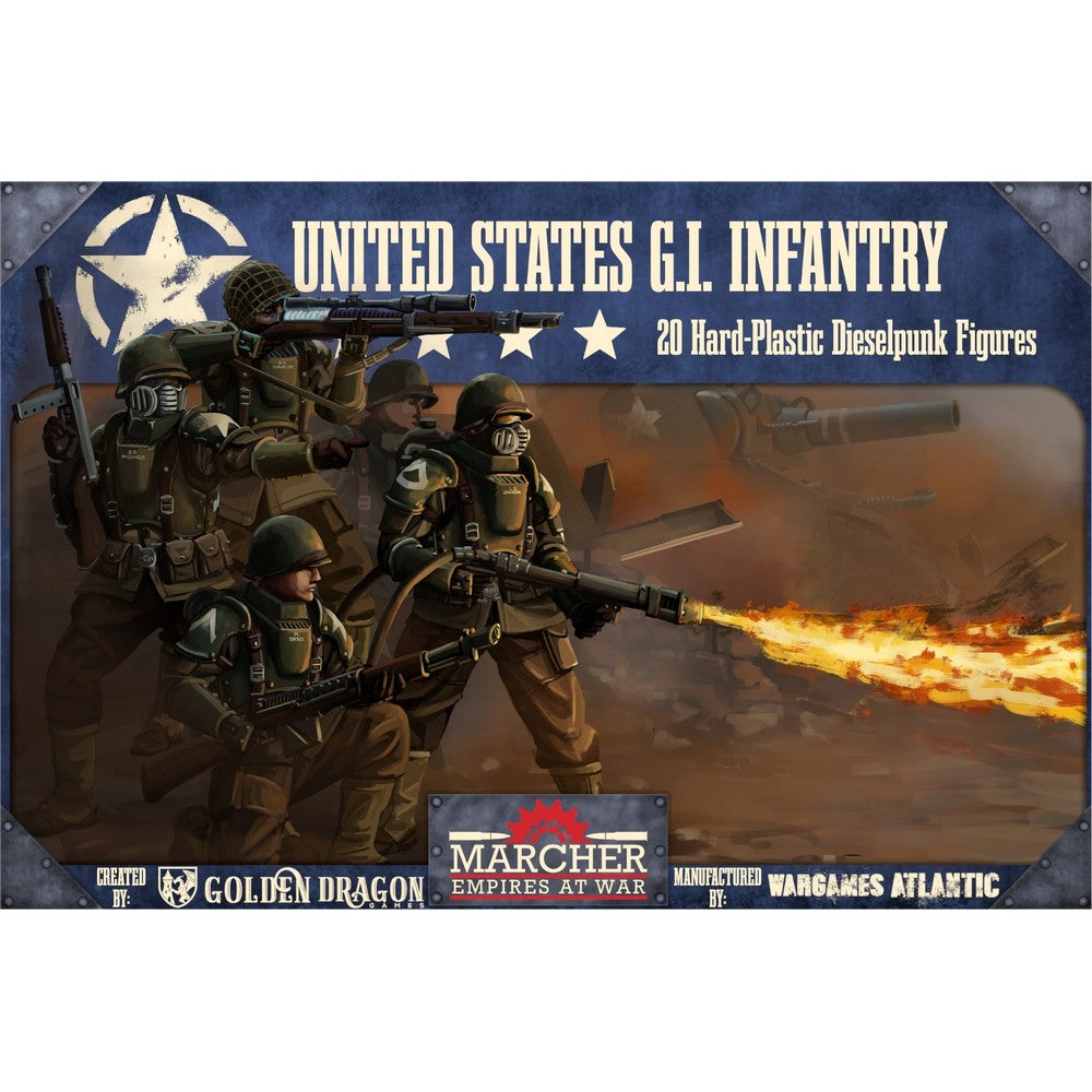 Wargames Atlantic Marcher - United States Infantry