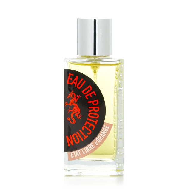 Etat Libre D'Orange Eau De Protection, a floral and spicy 100ml perfume with notes of rose, ginger, and patchouli.