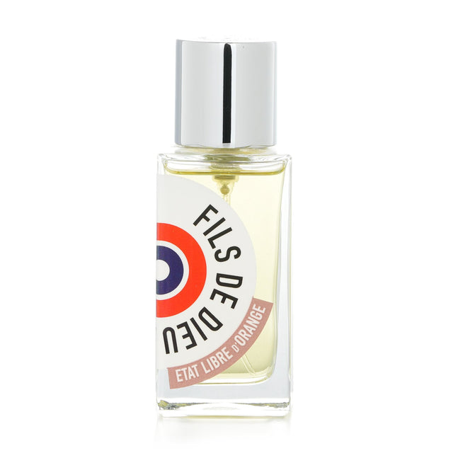 Spicy and gourmand unisex Eau De Parfum with notes of ginger, rice, and leather in a 50ml spray bottle.