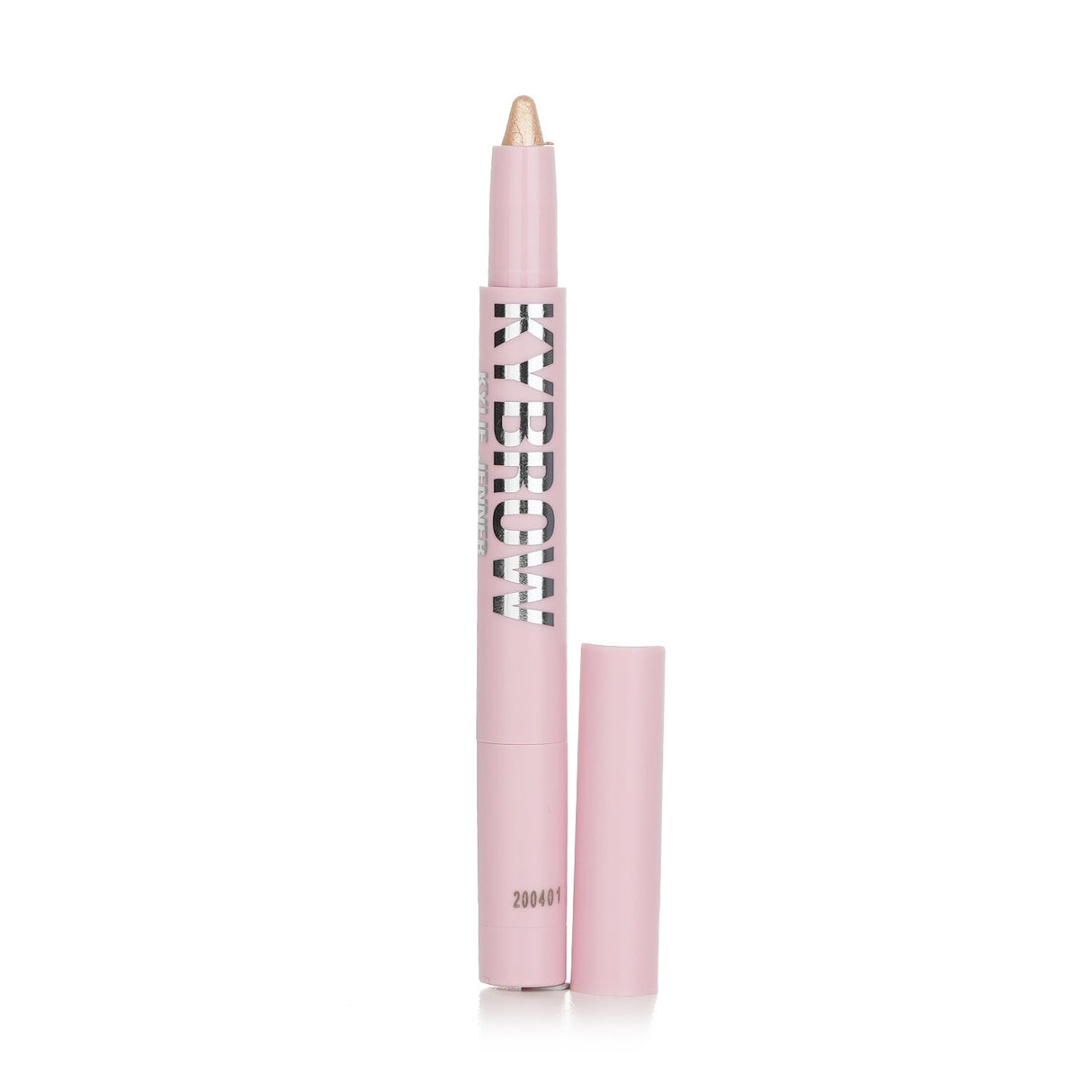 Creamy eyebrow highlighter with light shimmer, enhances brow arch and inner eye corners for a luminous, natural look.