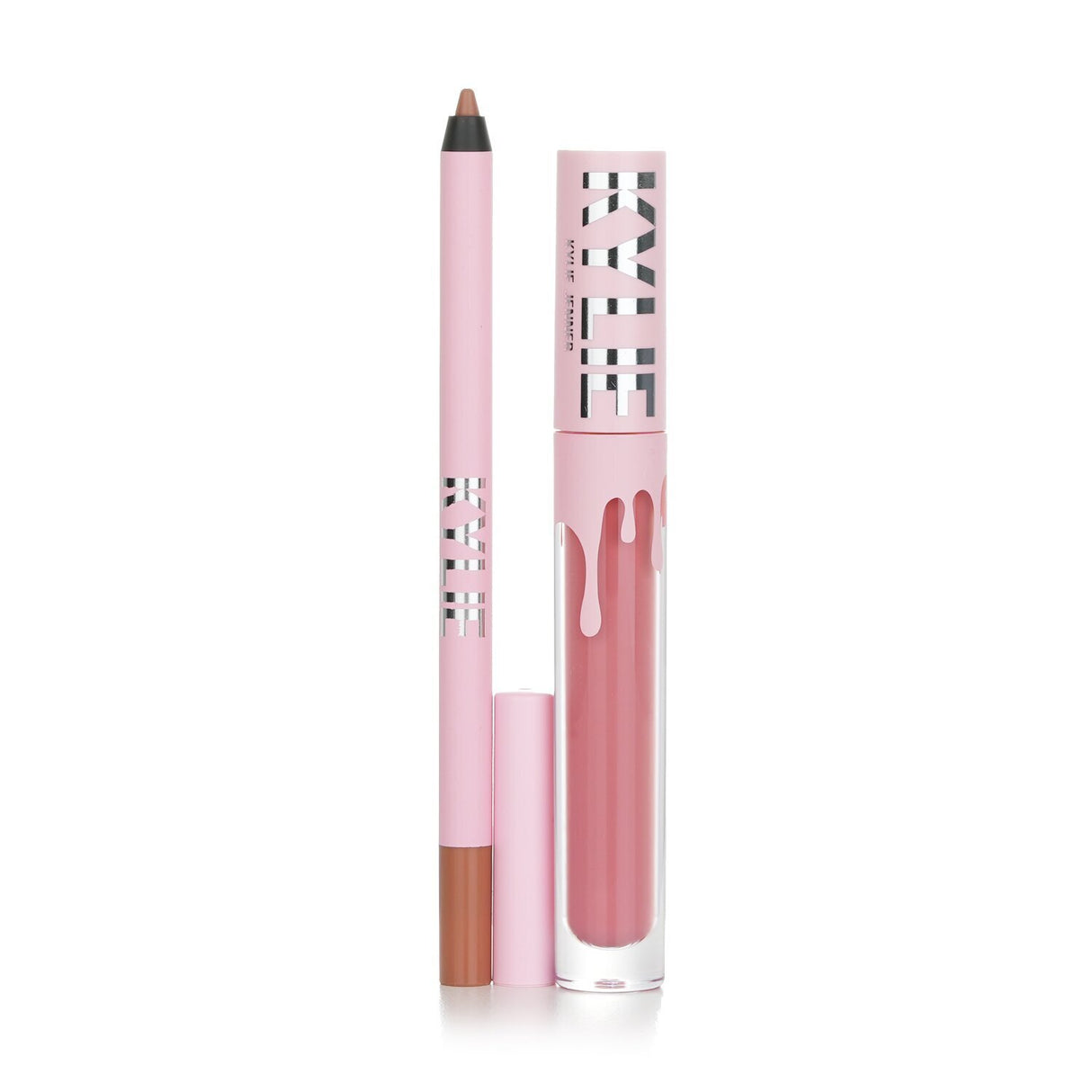 Kylie Matte Lip Kit #808 with liquid lipstick and lip liner for long-lasting, smudge-proof, vegan lip color.