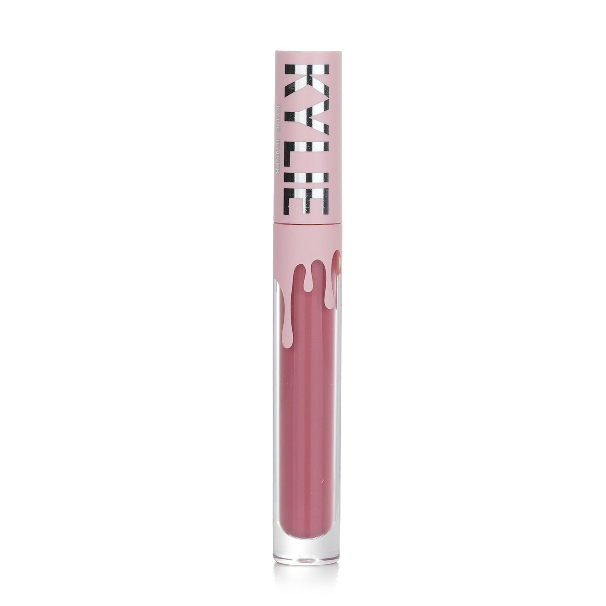 Matte liquid lipstick in #100 Posie K, offering 8-hour wear, vegan formula, and delightful vanilla scent for bold lip color.