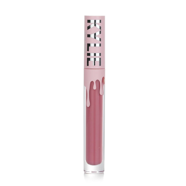 Matte liquid lipstick in #100 Posie K, offering 8-hour wear, vegan formula, and delightful vanilla scent for bold lip color.