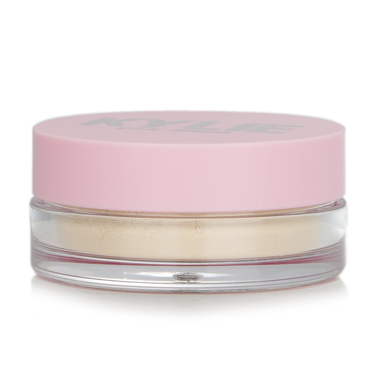 Lightweight translucent setting powder by Kylie Jenner, perfect for locking in makeup and achieving a matte, airbrushed finish.