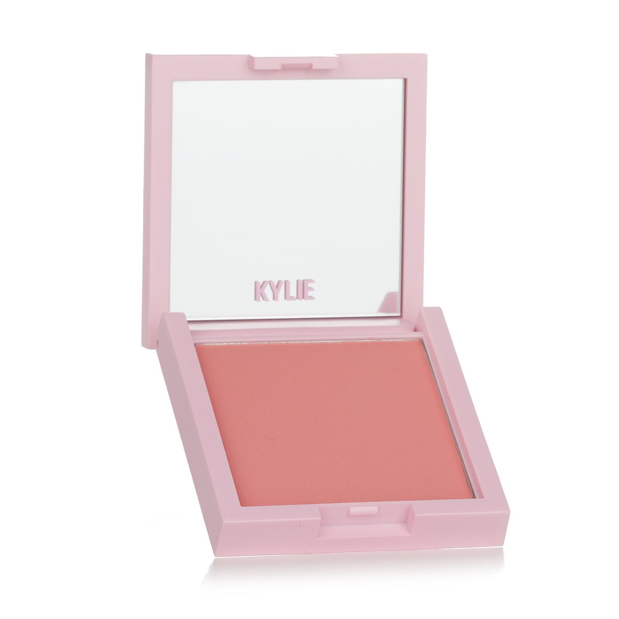 Kylie Jenner's #335 Baddie On The Block blush: silky, long-lasting, vegan formula with a vibrant, matte finish for effortless application.