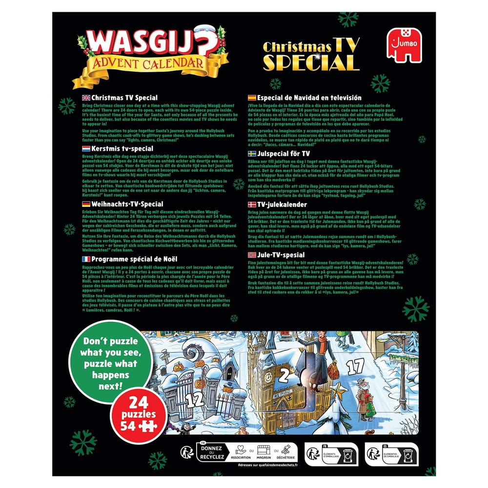 Wasgij? Christmas Advent Calendar 2026 Jumbo Puzzle