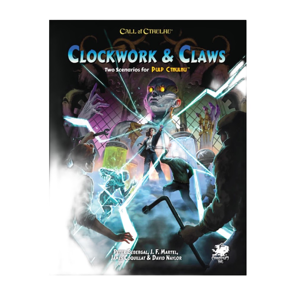 Call of Cthulhu RPG - Pulp Cthulhu - Clockwork & Claws