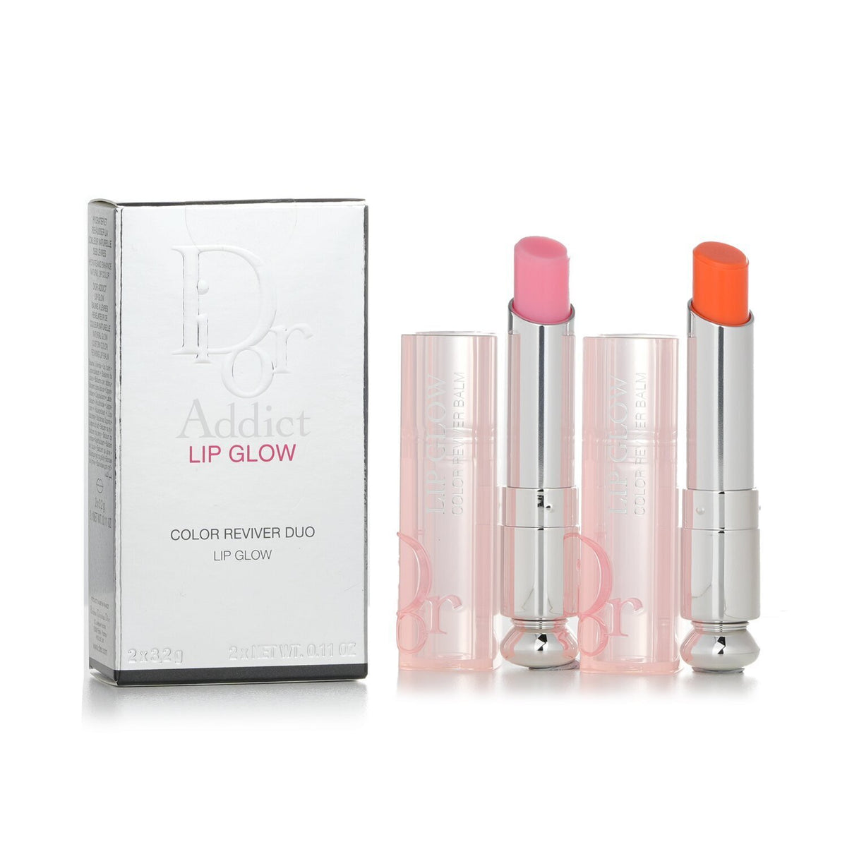 Christian Dior Addict Lip Glow Duo Set  2pcs