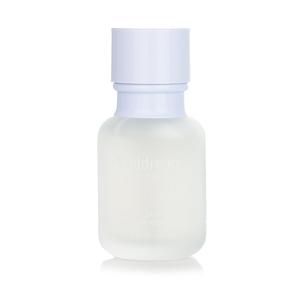 Muldream Vegan Clear Skin AHA PHA Ampoule: lightweight ampoule for clear, radiant skin, targeting pores and fine lines.