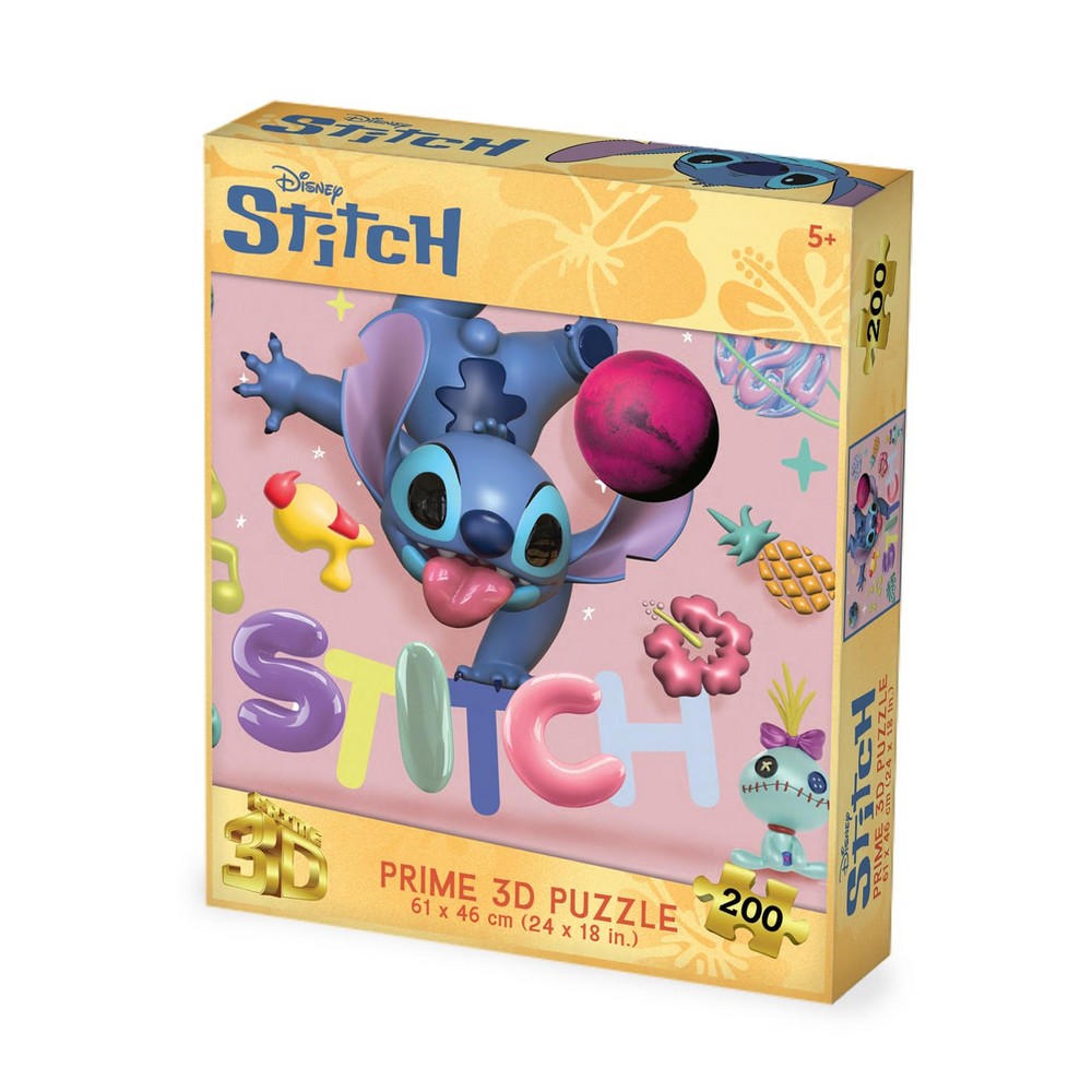 Prime 3D Puzzle - Disney - Stitch - 500 Piece