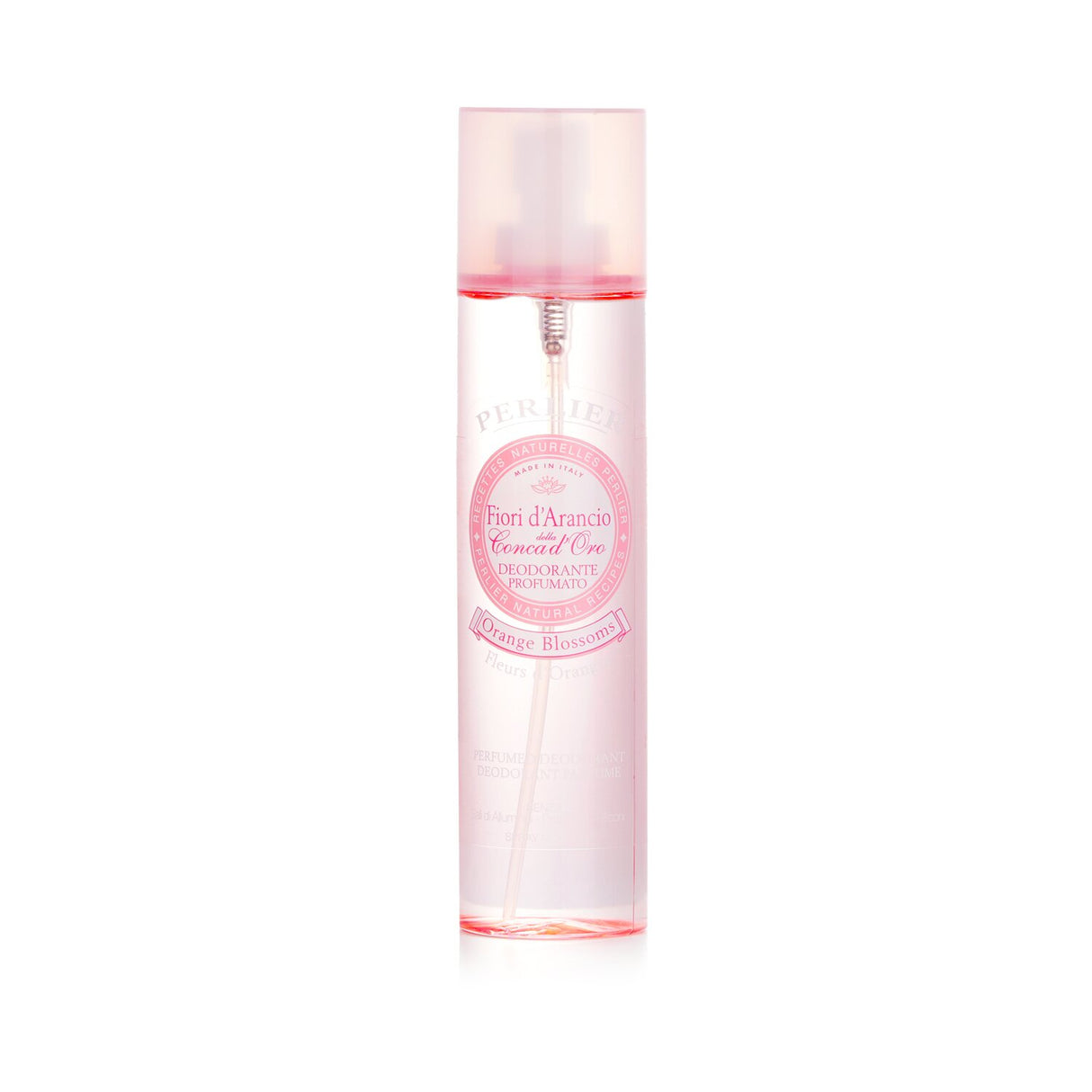 Perlier Orange Blossoms Perfumed Deodorant Spray 100ml, offers elegant scent and long-lasting freshness for women.