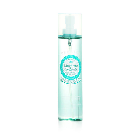 Perlier Lily of the Valley Deodorant Spray, 100ml: A luxurious floral scent offering freshness and odor protection for women.