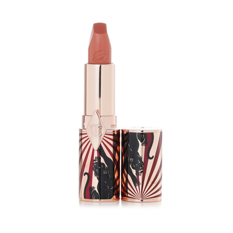 Charlotte Tilbury Hot Lips Lipstick in #Angel Alessandra, a vegan, smooth, long-lasting lip color with a unique square tip for precise application.